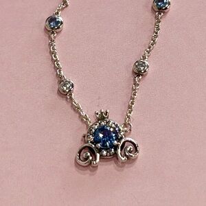 RETIRED Cinderella Pumpkin Coach Necklace